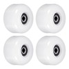 PATIKIL Pack of 4 54 mm Longboard Wheels with Bearings