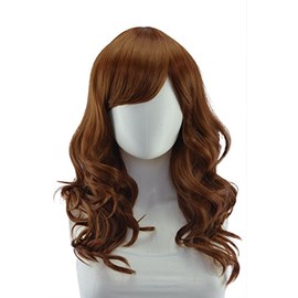 Epic Cosplay Hestia Light Brown Curly Wig 22 Inches (08LB)