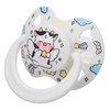 Cute Adult-Size Pacifier for Anxiety: Silicone Binky Stress Relief White