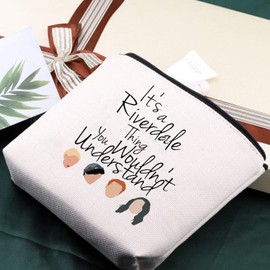 G2TUP River Merchandise - Bolsa de cosméticos para programas de televisión, bolsa organizadora temática It's A River Thing You Woul't Understand, It's A River Thing, 1