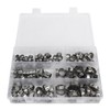130Pcs Stainless Steel Hose Clamps 6 to 21mm Hose Clip