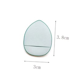 PACKOVE Mini Finger Powder Puff Set of 15 Small Water Drop Shape Makeup Applicators for Loose Powder Portable Beauty Tools for Women