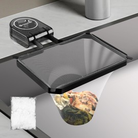 Triangle Corner Strong Suction Cup Drainer Net Holder Drainer Net Holder with 100 Pieces Disposable Sankak Corner Floating Garbage Disposal Clean No Triangle Corner Folding Space Saving Food Waste