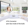 Poweka T5-22W Circular Bulb,7.25inch Round Mirror Light Bulb Replacement Compatible