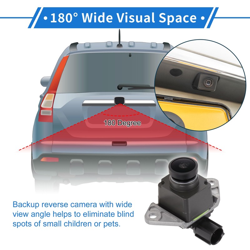 VekAuto Rear View Camera for Jeep Grand Cherokee 2014-2015 License