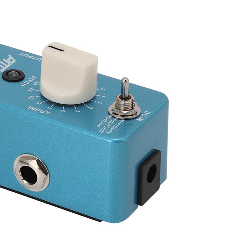 Guitar Pitch Shifts Pedal Metal Blue Reverb Effect Pedals with