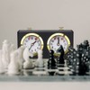 Analog Chess Clock Timer, Retro Wind-Up Mechanical Chess Clock with