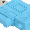 Cartoon U Disk Blue Robot Appearance High Speed Bulk Storage