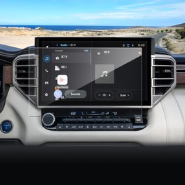 Coleya Anti-Glare Matte Screen Protector for 2023 2024 2025 Toyota Sequoia (Limited/Platinum/TRD Pro/Capstone/1794), 9H Tempered Glass 2024 2025 Sequoia Accessories HD/Anti-Fingerprint 14"