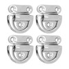 4 Sets Marine Grade Folding Pad Eye 316 Stainless Steel