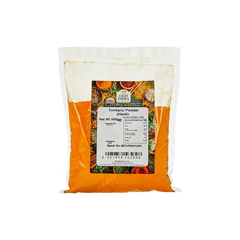 Old India Turmeric Powder (Haldi) 500 g