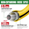 Heavy Duty Garden Hose 20 ft x 5/8 in, NON-EXPANDABLE