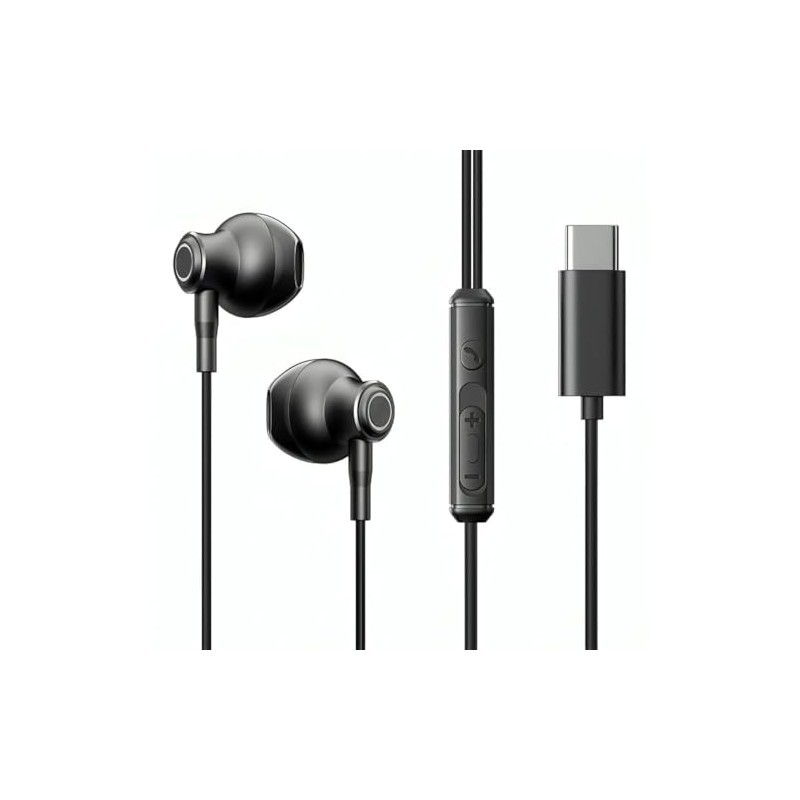 Joyroom Metal wired earphones JR-EC07