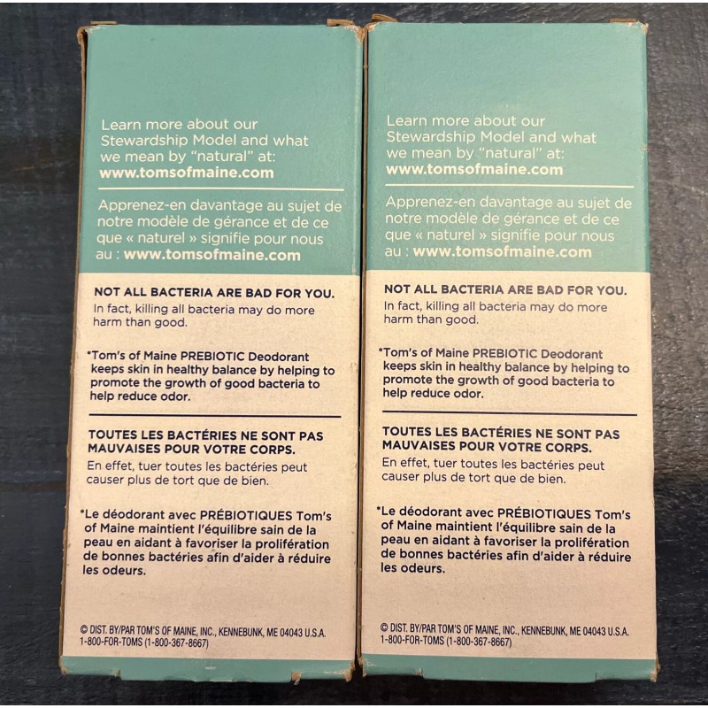 Tom's of Maine 2 PK TOM’S OF MAINE NATURAL PREBIOTIC