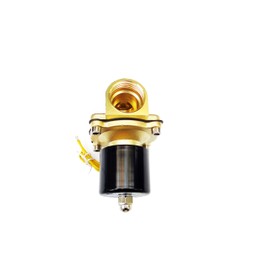 1 Inch Solenoid Valve 110v/115v/120v AC Brass Electric Air Water Gas Diesel Normally Closed NPT High Flow
