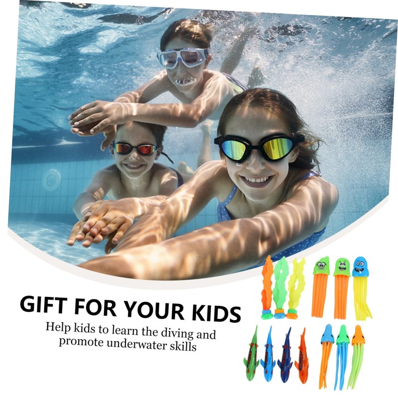 BESPORTBLE 1Set Diving Set Underwater Sinking for Pool Fun Includes