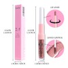 Kaely 2-in-1 Dark Bronze Metallic Lipstick and Lip Liner, Shimmer