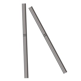 WOONEKY 2pcs Nail Art Gel Brush Set for Salon and Home Use Aluminum Tube and Nylon Wool Small and Portable Perfect for Nail Art Lovers