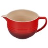 Le Creuset Stoneware Signature Batter Bowl, 3.25qt., Cerise