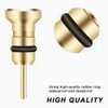 4 Pieces Dust Plug Set Compatible with Micro USB Tablets
