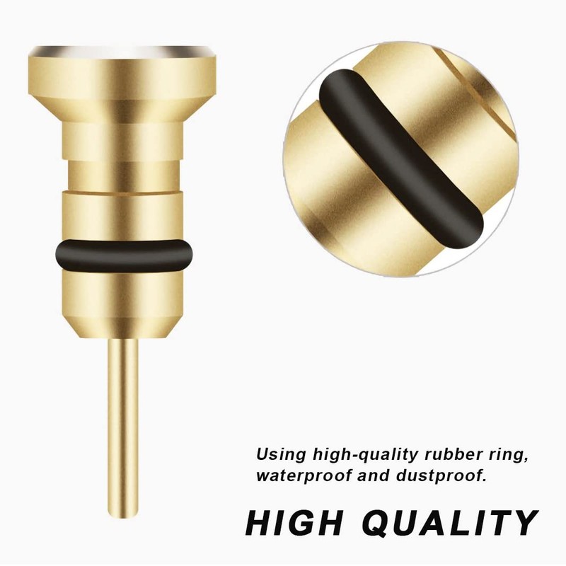 4 Pieces Dust Plug Set Compatible with Micro USB Tablets