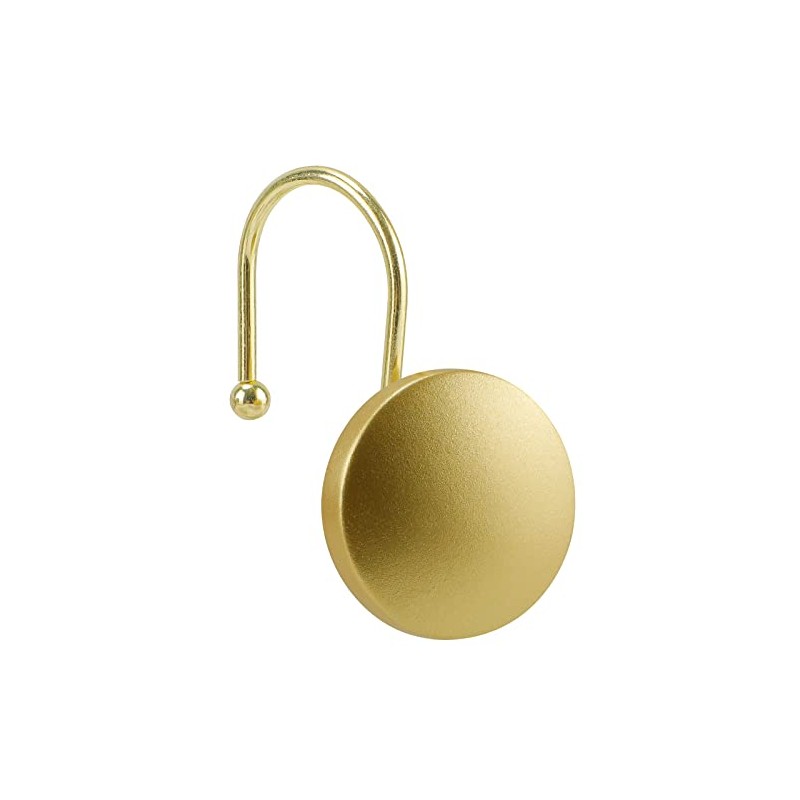 Ganchos decorativos para cortina de ducha, anillos de ducha de
