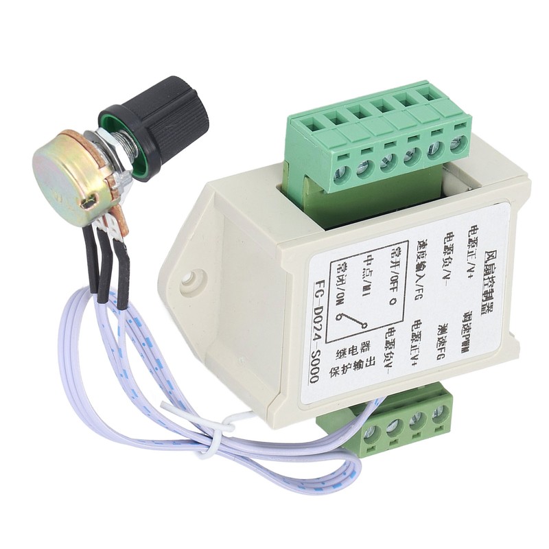Fan Speed Controller 4 Wire Speeds Control Socket Ventilation Heat