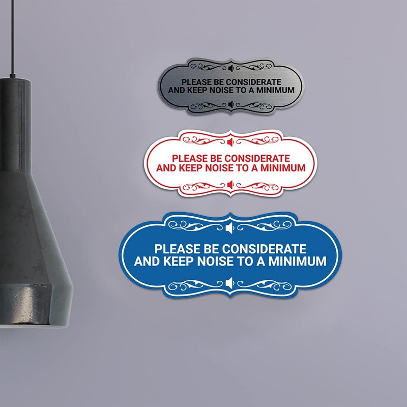 Designer Please Be Considerate and Keep Noise to a Minimum