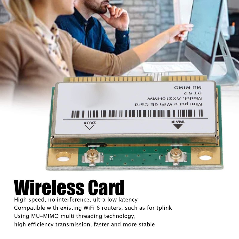 AX210HMW Netzwerkkarte, 2.4G/5G/6G BT 5.2 WiFi Karte, PCIE Interface PCB