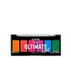 NYX Professional Makeup, Ultimate Edit, Paleta sombras, Bright´s