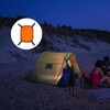 Blaze Orange Mesh Safety Panel,Mesh Safety Panel With Reflective Strips,Hiking