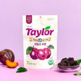 (NS홈쇼핑)테일러 유기농 푸룬 65gX18팩34764338 (NS Home Shopping) Taylor Organic Prune 65gX18 Packs 34764338