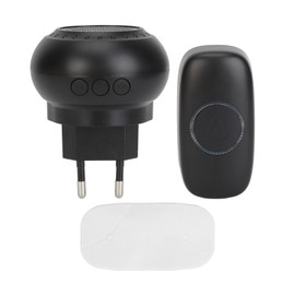 Wireless Doorbell Kit IP55 Waterproof Battery Operated 32 Melodies Cordless Caregiver Pager for Home Office
