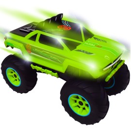 Maxx Action 12" Motorized 'Lights & Sounds' Off-Road Monster Truck - Green