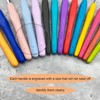 Mdoker 5mm 2PCS Crochet Hook Ergonomic Handle Crochet Hook Needles