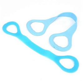 38CM Blue Shoulder Stretching Band, Exercise Band, Shoulder Exercise Band, Pilates Band, Home Workout Rubber Band / 38CM 블루 어깨스트레칭밴드 운동용밴드 어깨운동밴드 필라테스밴드 홈트고무밴드