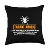 Tarantula Spider Tarantula Arachnologist Spider Throw Pillow