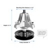 Replacement 918-06980 Spindle Fits for Cub Cad et 50" Deck