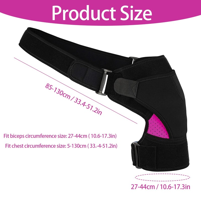 vesaneae Shoulder Brace Support for Men Women, Left and Right