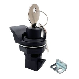 6Pcs Push Button Lock Glove Box Latch with Key,Boat Glove Box Latch,Tool Box Latch for Marine Boat Tool Box, Glovebox Electronic Box,Latch Replacement (6)