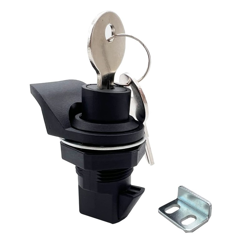 6Pcs Push Button Lock Glove Box Latch with Key,Boat Glove