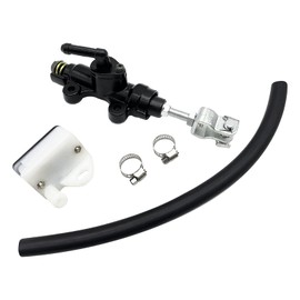 M MATI Rear Foot Brake Master Cylinder Assembly for Honda TRX250 TRX250X Fourtrax 250X 1987-1992 43500-HC0-681 43500-HC0-671