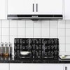 Daxoon Splash Guard Baffle Foldable Cooking Baffle for Kitchen Gas
