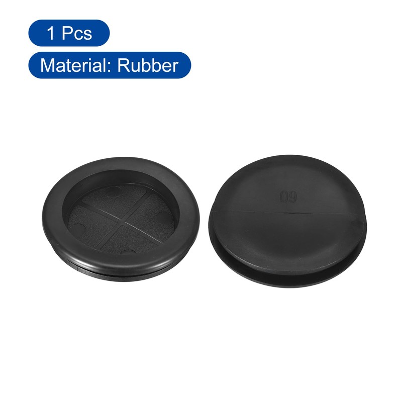uxcell Rubber Grommets 2-3/8" (60mm) Drill Hole, 2-1/16" (52mm) ID