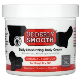 Udderly Smooth Body Cream Skin Moisturizer, 12 oz, 2 Pack