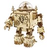 ROKR Orpheus The Robot Music Box Wooden 3D Music Box
