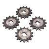 4Pcs 428 14T Chain Sprocket 12x17mm H Hole Steel Electric
