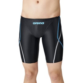 arena R150 ARN-2052MJ Racing Boys Junior Aqua Racing Junior Half Spats Black x Black (BKBW)