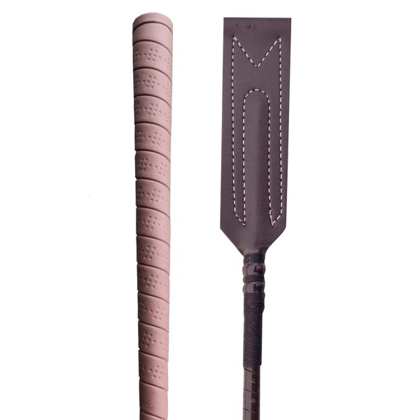HUNTERS SADDLERY Leather Riding Crop for Horse Riding Show-Jumping Jump