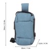 Sling Bag Waterproof Anti Theft with Combination Lock Anti Scratch